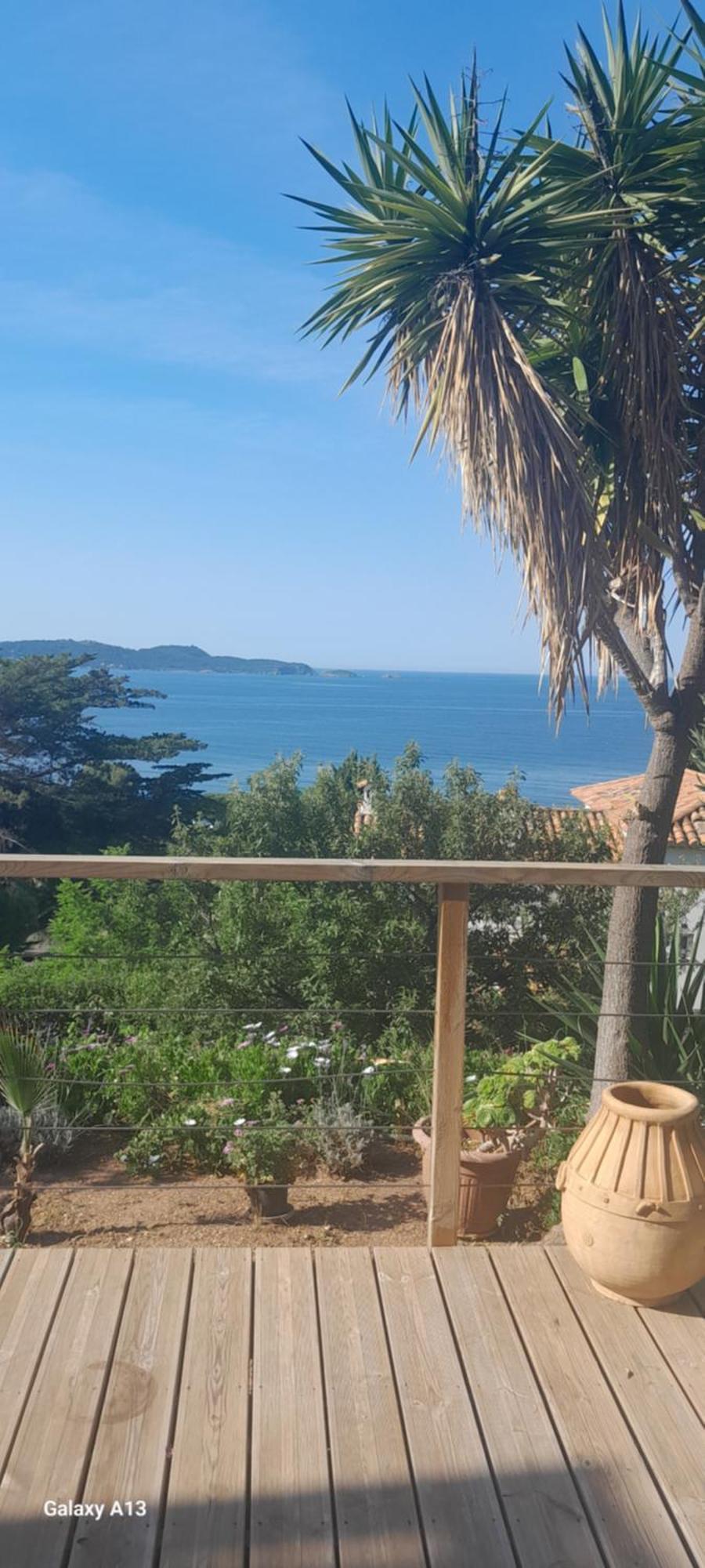 F3 Rdc Villa Vue Mer 180 Face A La Pointe De Giens Carqueiranne Eksteriør billede