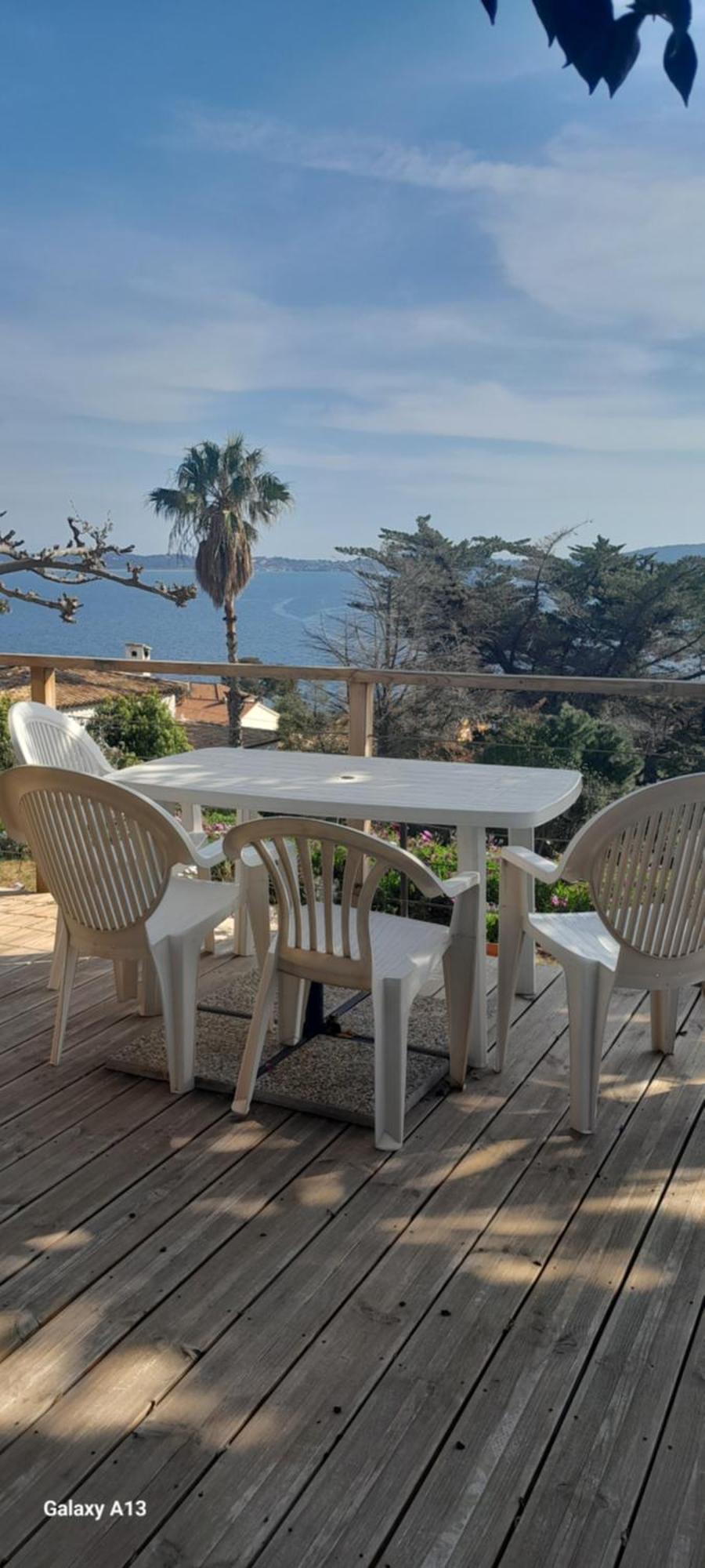 F3 Rdc Villa Vue Mer 180 Face A La Pointe De Giens Carqueiranne Eksteriør billede
