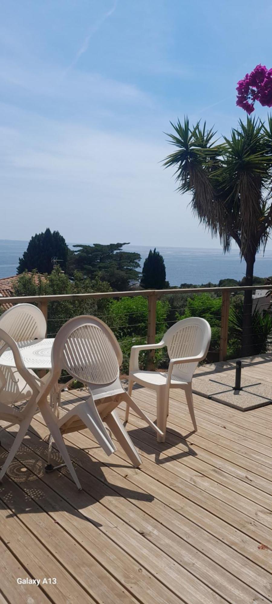 F3 Rdc Villa Vue Mer 180 Face A La Pointe De Giens Carqueiranne Eksteriør billede